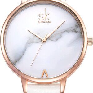 Watches for Women Wrist for Women Quartz Leather Strap Minimalist Formal Casual